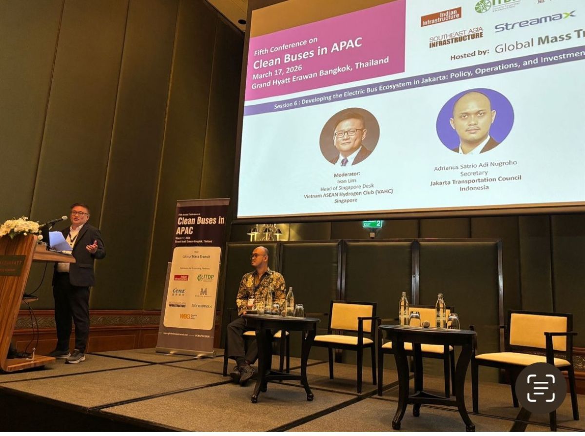 Diễn đ&agrave;n Xe bu&yacute;t sạch Ch&acirc;u &Aacute; Th&aacute;i B&igrave;nh Dương 2026 - Clean Buses in APAC 2026 Bangkok: Từ tham vọng đến triển khai &ndash; giao th&ocirc;ng sạch bước v&agrave;o giai đoạn thực tế