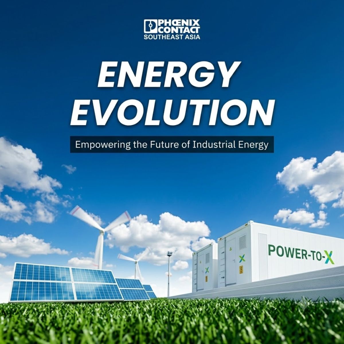 Tin Th&agrave;nh vi&ecirc;n: Sự kiện Energy Evolution tại TP.HCM v&agrave;o ng&agrave;y 20/8/2026: Kh&aacute;m ph&aacute; vai tr&ograve; của Phoenix Contact trong t&iacute;ch hợp Power-to-X v&agrave; cơ hội hydro tại Việt Nam