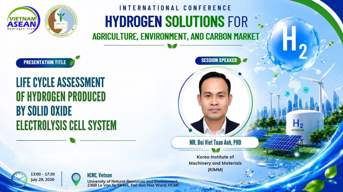 Đ&aacute;nh gi&aacute; v&ograve;ng đời (Life Cycle Assessment &ndash; LCA) của hydro sản xuất bằng hệ thống điện ph&acirc;n oxit rắn (SOEC)