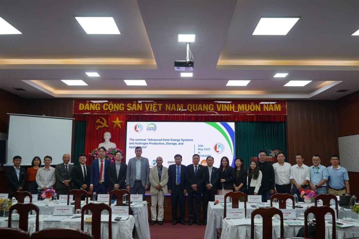 CLB Hydrogen Việt Nam ASEAN v&agrave; Trường ĐH T&agrave;i nguy&ecirc;n v&agrave; M&ocirc;i trường TP Hồ Ch&iacute; Minh &ndash; Đối t&aacute;c chiến lược &ndash; Đồng tổ chức Hội thảo quốc tế về giải ph&aacute;p hydro trong n&ocirc;ng nghiệp, m&ocirc;i trường v&agrave; thị trường carbon